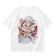 One Piece Gear 5 Luffy Graphic Print Olive T-Shirt