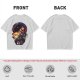 Attack on Titan themed graphic tee with anime character artwork