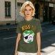 Kiss Me Pirate Cat Shamrock Graphic T-Shirt
