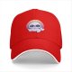 Black Baseball Cap With Cool Sunglasses Seal Sunset Graphic