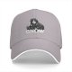 Black baseball cap with Jon Snow graphic and SNOW text