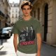 Born To Watch Horror Movies Halloween Themed Graphic T-Shirt