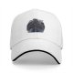 Black Baseball Cap With Dark Fantasy Warrior Sword Print