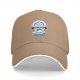 Black baseball cap with polar bear lifting barbell graphic