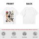 Olive T-Shirt With Cute Sushi Cat Illustrations