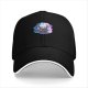 Black Baseball Cap With Toothless And Light Fury Dragon Art