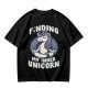 Finding My Inner Unicorn Meditating Graphic T-Shirt