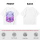 Olive T-shirt with Luffy Gear 5 Sun God Nika Anime Graphic Print