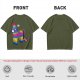 Oops Donkey Pinata Graphic Olive Green T-Shirt