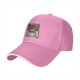 Black Baseball Cap With Demogorgons Graphic Print