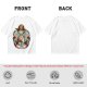 Olive T-Shirt Featuring Monkey D. Luffy Pirate Anime Art