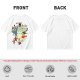 Totoro and Girls Fly Me To The Moon Graphic T-Shirt Design