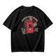 Olive T-Shirt with Retro Cartoon Gas Can 'Aged Like Fine' Print