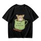 Chihuahua in tea cup chai huahua graphic t-shirt