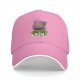 Black baseball cap with funny admitting wrong cat graphic