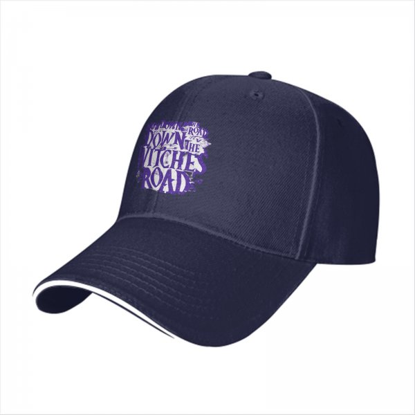 Down The Witches Road Black Baseball Cap