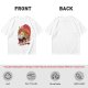 Olive T-Shirt With Ramen Skull Graphic Print