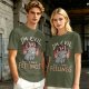 I'm Evil But I Have Feelings Cute Demon Goat Graphic T-Shirt