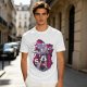 One Piece Gear 5 Luffy Graphic Olive T-Shirt