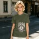 Olive Green Appa Yip Yip Graphic T-Shirt