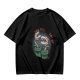 Olive T-shirt with Piranha Plant Graphic and 'You Plant Today' Text