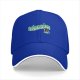 Black Baseball Cap With Green Scandalacious Graphic Print