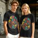 Gaming Character Grill Graphic Olive T-Shirt