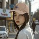 Black Baseball Cap With Watercolor Moon And Silhouette Art Print