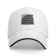 Black Baseball Cap With Christmas Calories Don't Count Festive Print