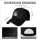 Black baseball cap with Totoro forest spirit graphic and Japanese text