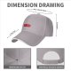 Black Baseball Cap With Red Split Bean Graphic Design