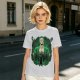 One Piece Roronoa Zoro Graphic Print Olive T-Shirt