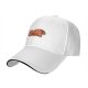 Black baseball cap with a sleeping red panda graphic