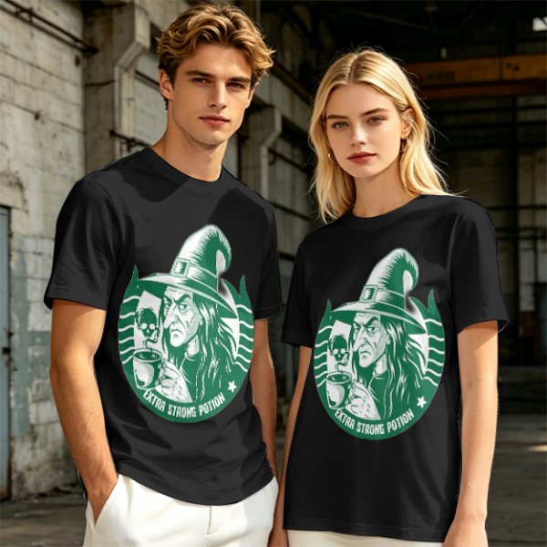 Witch Extra Strong Potion Graphic T-Shirt