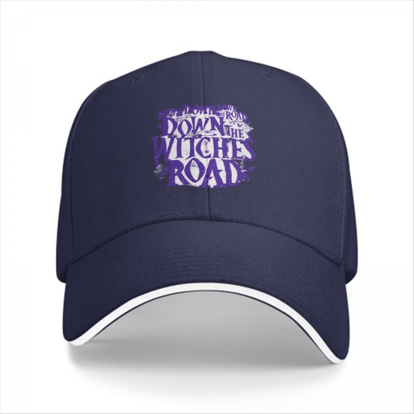 Down The Witches Road Black Baseball Cap