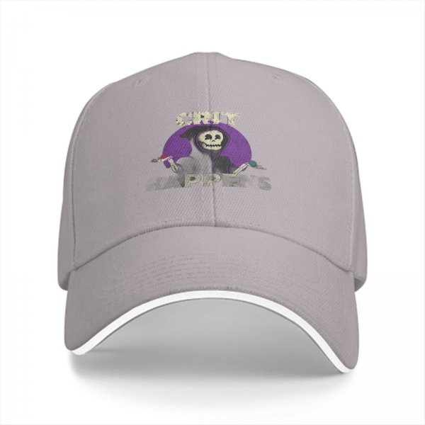 Crit Happens Grim Reaper Graphic Baseball Cap
