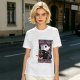 Olive t-shirt with live fast play dead opossum biker graphic