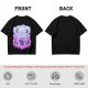 Olive T-shirt with Luffy Gear 5 Sun God Nika Anime Graphic Print