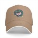 Black Baseball Cap With 'But First Coffee' Halloween Themed Print