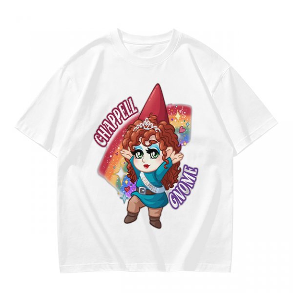 Chappell Gnome Chibi Character Graphic T-Shirt