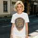 Olive T-Shirt With 'All Who Wander Are Looking For Beer' Graphic