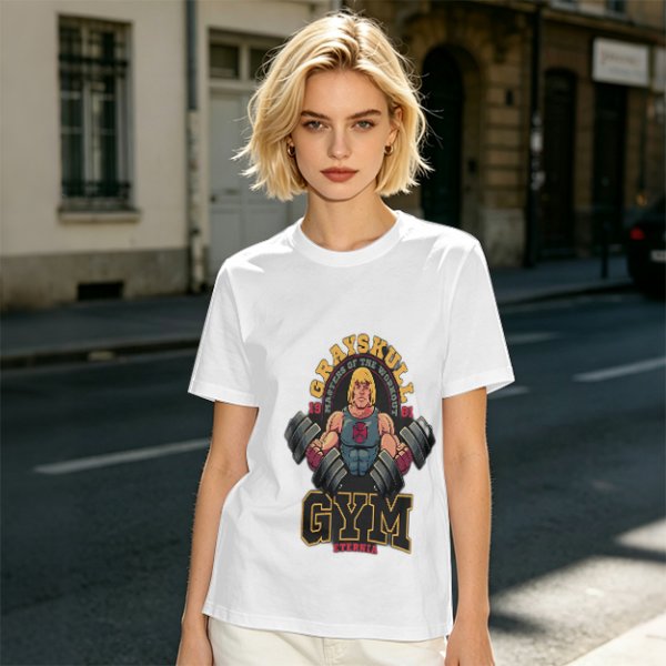 Grayskull Gym He-Man Workout T-Shirt
