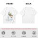 Olive T-Shirt With Melting Snowman Christmas Print