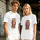Olive t-shirt with annoyed red panda graphic and funny text