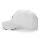 Black Baseball Cap With Cute Bread And Butter Cartoon Print