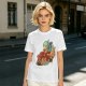 Olive Green T-Shirt with Avatar Aang The Last Airbender Art