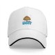 Black baseball cap with poop emoji graphic and 'Different Day' text