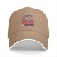 Black Baseball Cap With Retro Anime Gaming Character Print