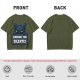 Olive t-shirt featuring Toothless the dragon judging you silently