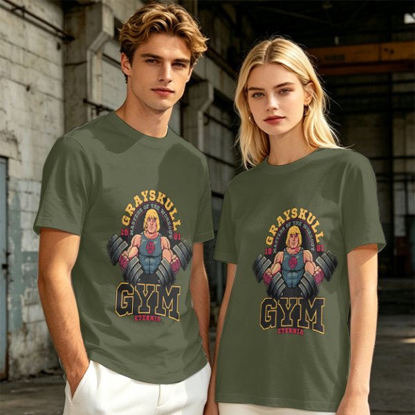 Grayskull Gym He-Man Workout T-Shirt